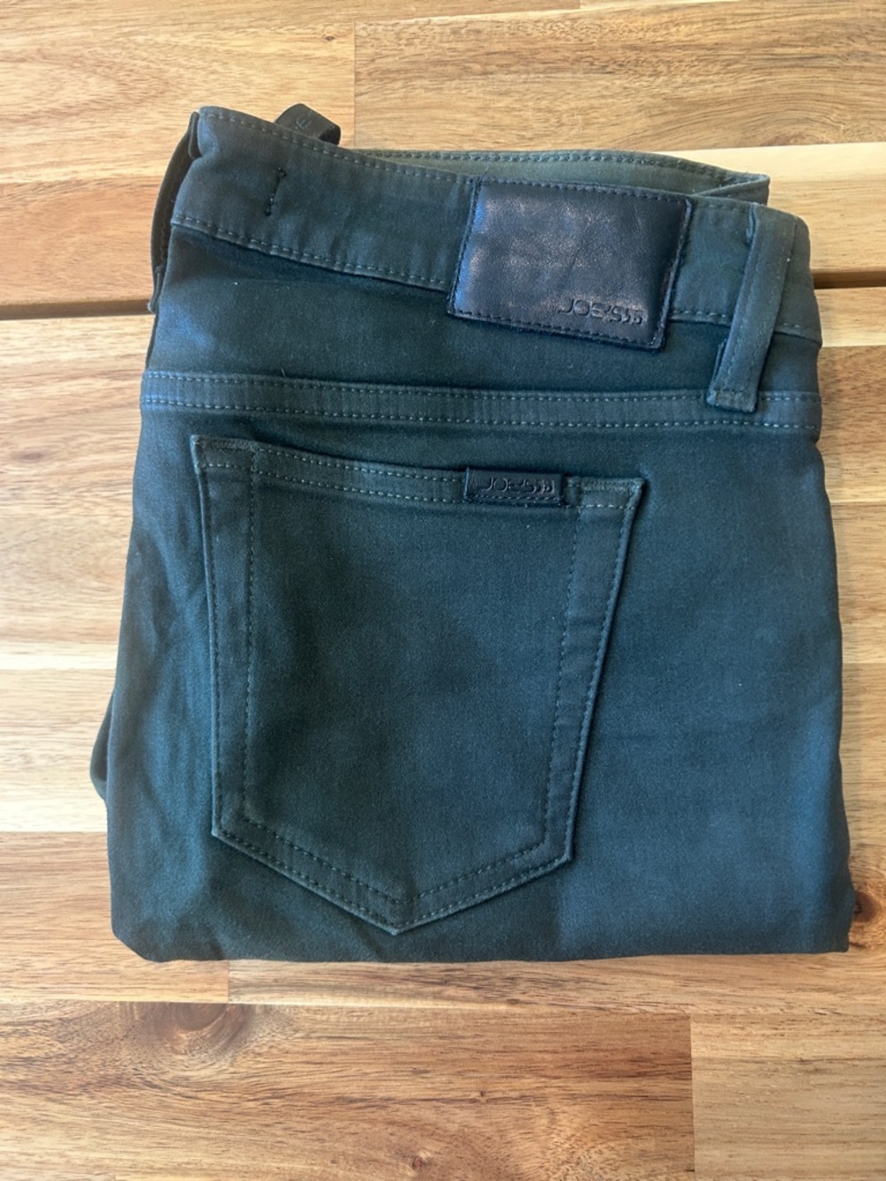 Women’s Dark Green Jeans - the icon mid rise skinny ankle